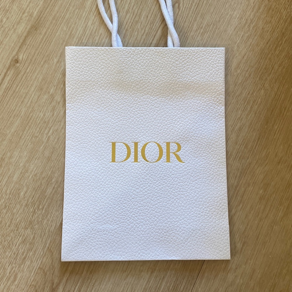 Dior shopping bag